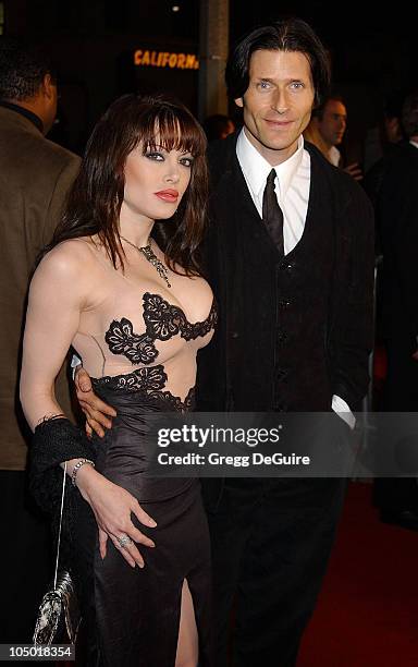 Alexa Lauren & Crispin Glover during "Adaptation" Premiere - Los Angeles at Mann Village Theatre in Westwood, California, United States.