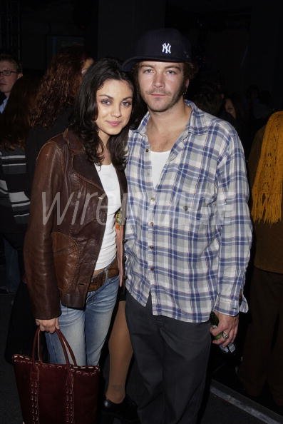 Mila Kunis and Danny Masterson...