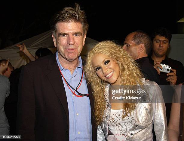 Tom Freston, Chairman & CEO, MTV Networks, and Shakira