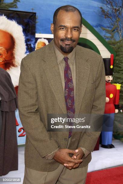 Michael Dorn during "The Santa Clause 2" Premiere at El Capitan Theatre in Hollywood, California, United States.