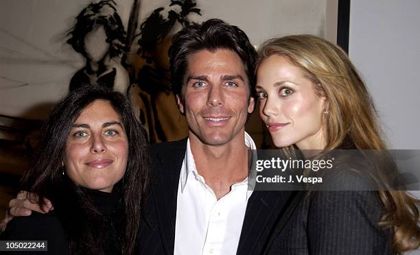 Greg's sister Jenny Lauren, Greg Lauren & Elizabeth Berkley,