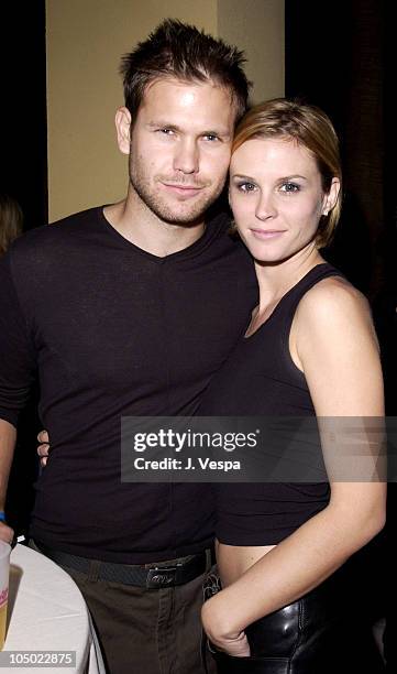 Matt Davis and Bonnie Somerville during Maxim Lounge Opening in conjunction with the Lewis - Rahman Fight & Britney Spears Concert at Palazzo Suites...