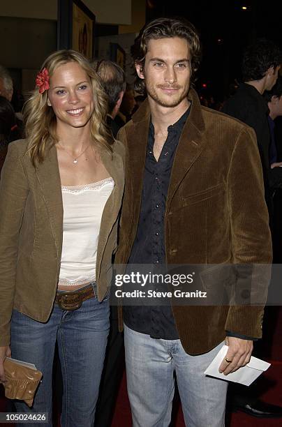 Oliver Hudson and Erinn Bartlett during "How to Lose a Guy in 10 Days" Premiere at Cinerama Dome in Hollywood, California, United States.