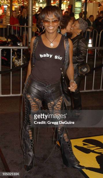 Vanessa Bell Calloway during "Biker Boyz" Premiere at Mann's Chinese Theatre in Hollywood, California, United States.