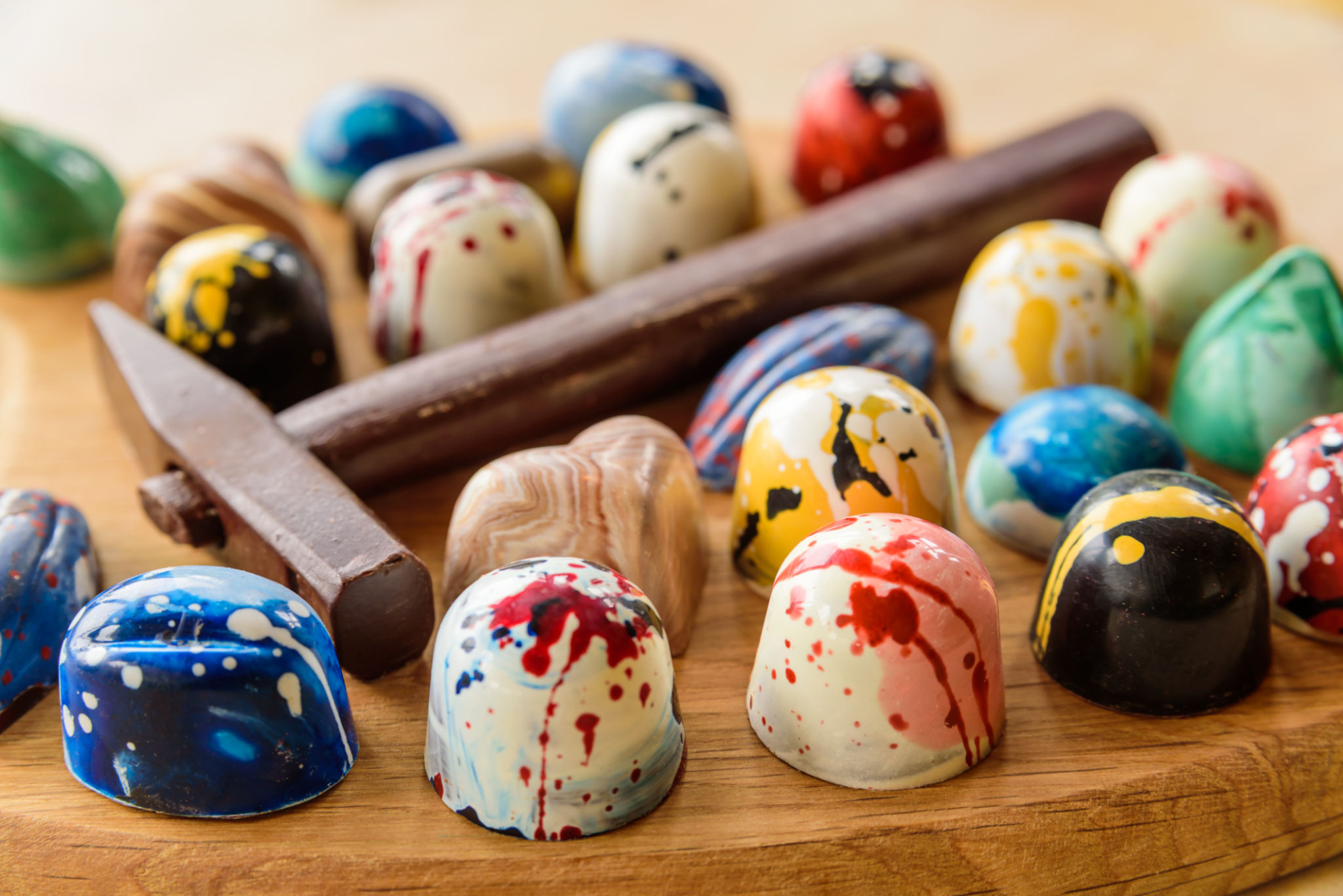 artisan chocolate flavors