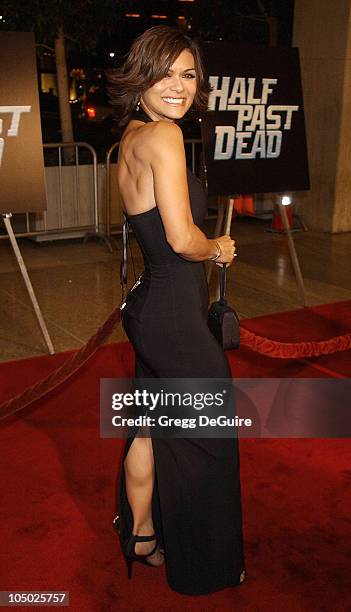 Nia Peeples during "Half Past Dead" Premiere at Loews Century Plaza Cinema in Century City, California, United States.