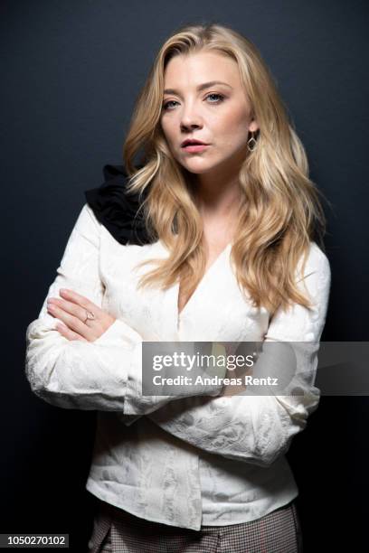 Natalie Dormer poses at a portrait session during the 14th Zurich Film Festival on October 05, 2018 in Zurich, Switzerland.