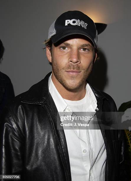Stephen Dorff during Cannes 2002 - "Searching for Debra Winger" Dinner in Cannes, France.