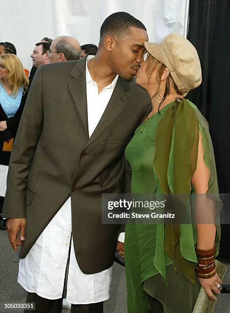 Duane Martin and Tisha Campbell-Martin during The 30th Annual American Music Awards - Arrivals at Shrine Auditorium in Los Angeles, California,...