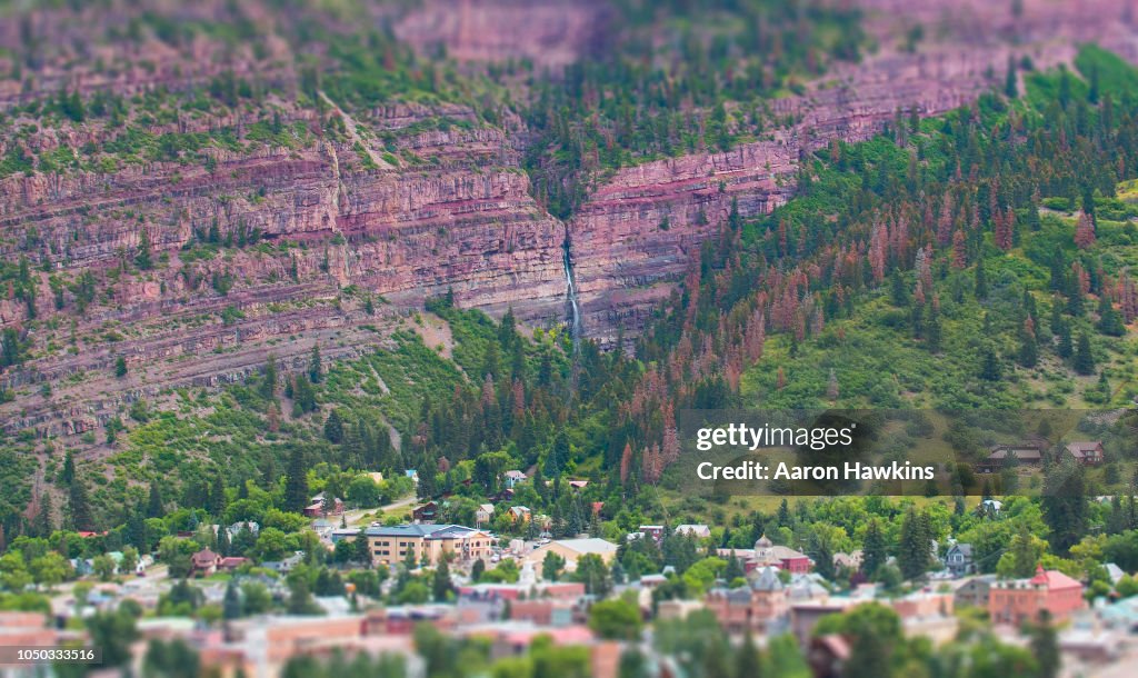 Waterfall City - Ouray Colorado