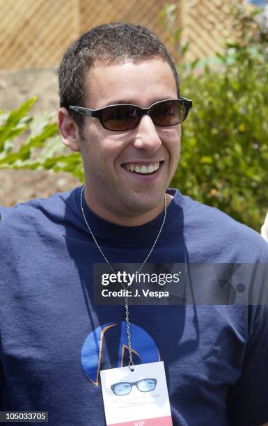 Adam Sandler during 5th Annual "QVC's Cure By the Shore" to benefit the National Multiple Sclerosis Society - Inside at Private Home in Malibu,...