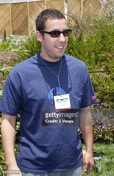 Adam Sandler during 5th Annual "QVC's Cure By the Shore" to benefit the National Multiple Sclerosis Society - Inside at Private Home in Malibu,...