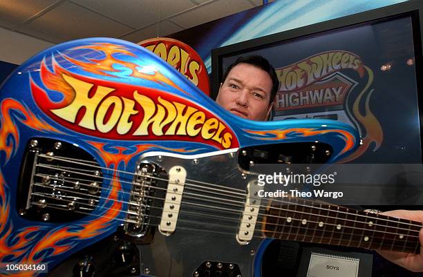 Steve Harwell of Smash Mouth at Hot Wheels 35th Anniversary Celebration