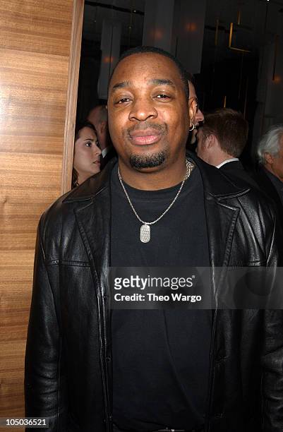 Chuck D during The 45th Annual GRAMMY Awards - EMI After-Party Celebrates Norah Jones Sweep at Blue Fin and Whiskey in New York City, New York,...