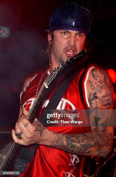 Tommy Lee during Penthouse Magazine Presents Tommy Lee in Concert at B.B. King's in New York City, New York, United States.