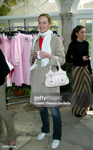 Amber Valletta during Lucky Magazine Hosts the Launch of Down Dog Couture by Juicy at Private Home in Los Angeles, CA, United States.