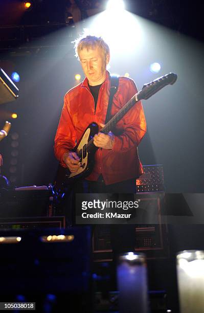Band member during David Bowie in Concert at Roseland at Roseland in New York City, New York, United States.