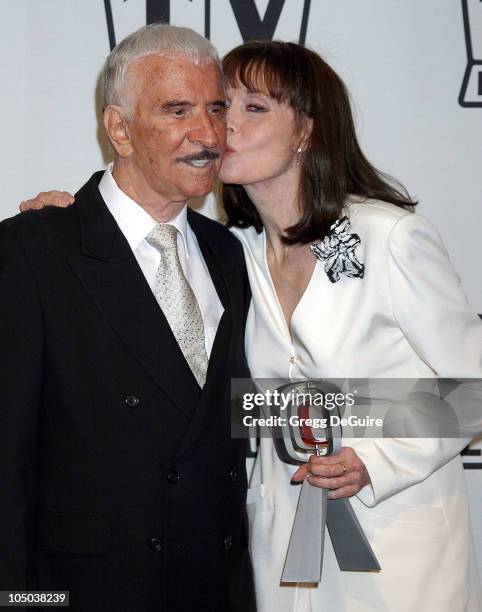 Don Adams and Barbara Feldon during TV Land Awards: A Celebration of Classic TV - Press Room at Hollywood Palladium in Hollywood, California, United...