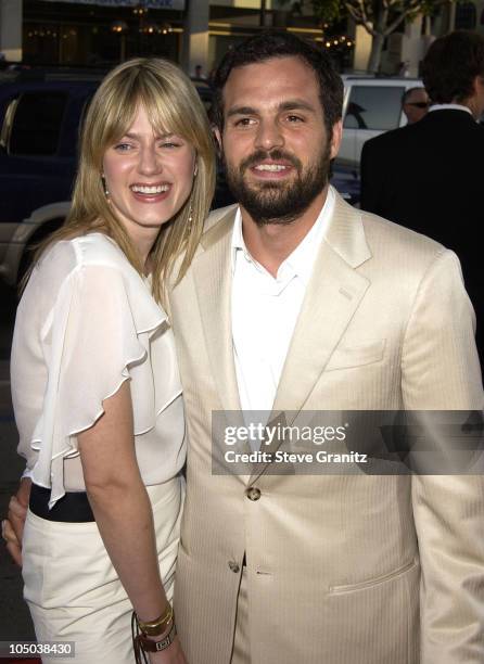 Sunrise Ruffalo and Mark Ruffalo during "Windtalkers" Premiere at Grauman's Chinese Theatre in Hollywood, California, United States.