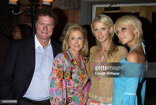 Rick Hilton, Kathy Hilton, Nicky Hilton and Paris Hilton