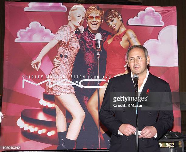 John Demsey, President of MAC Cosmetics during Viva Glam Casino sponsored by MAC Cosmetics to benefit DIFFA and hosted by Maggie Rizer at Cipriani...
