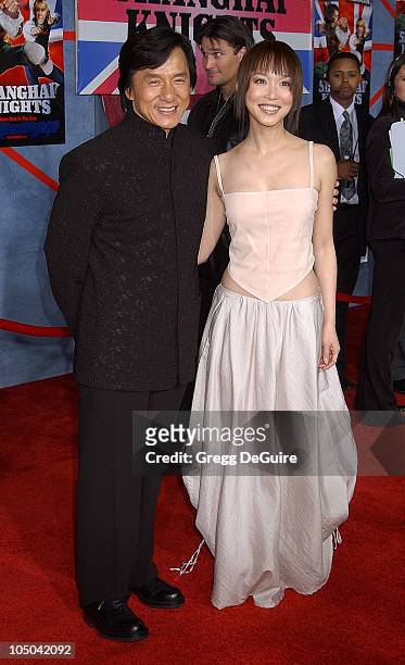 Actor / executive producer Jackie Chan and Fann Wong