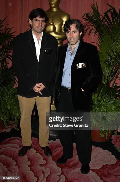 Chris Weitz & Paul Weitz during The 75th Annual Academy Awards - Nominees Luncheon at Beverly Hilton Hotel in Beverly Hills, California, United...