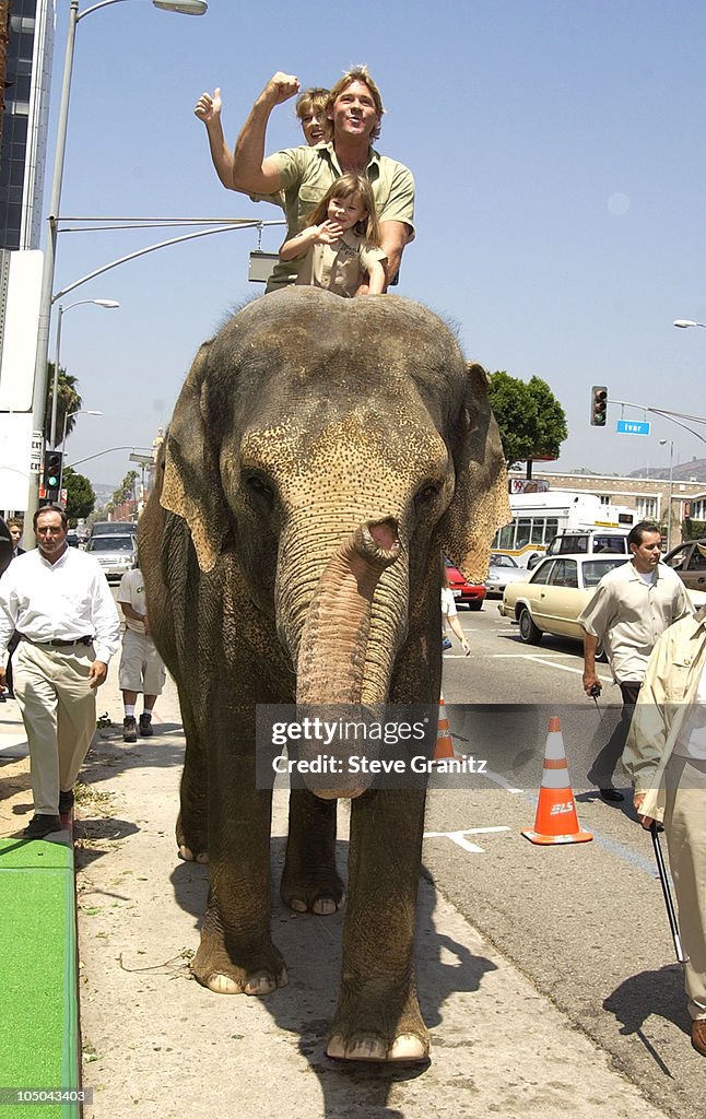 "The Crocodile Hunter: Collision Course" Premiere