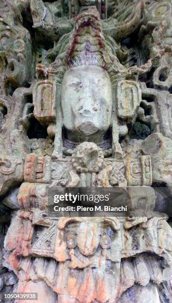 copan ruinas - estela coluna arquitetónica imagens e fotografias de stock