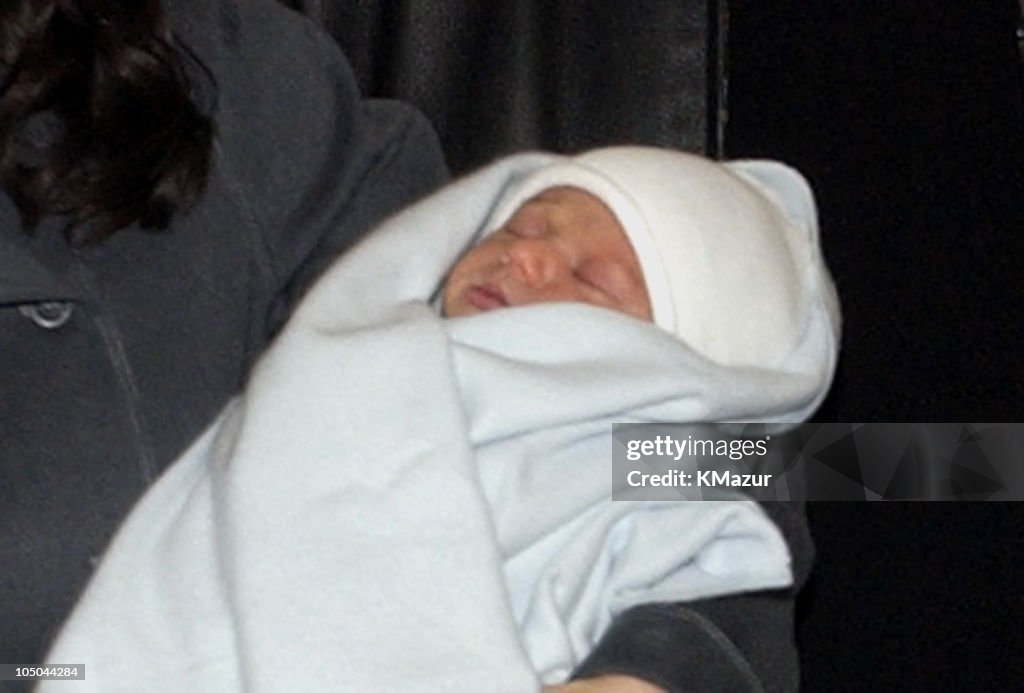 Jerry and Jessica Seinfeld with Their New Baby Boy, Julian Kal