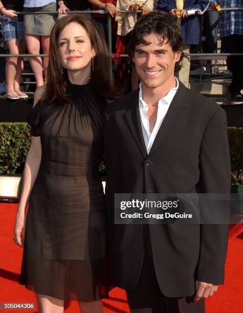Mary-Louise Parker and Billy Crudup during 9th Annual Screen Actors Guild Awards - Arrivals at Shrine Exposition Center in Los Angeles, California,...
