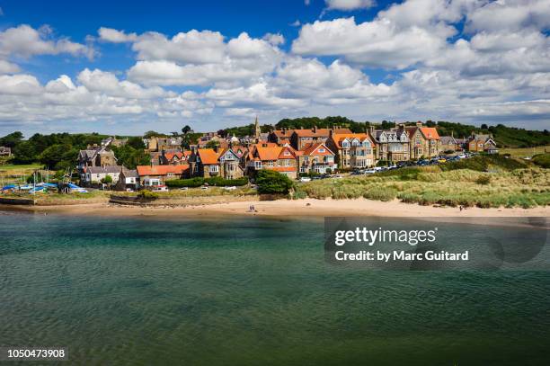 alnmouth, northumberland, england - northumberland stock pictures, royalty-free photos & images