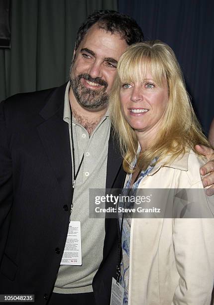 Jon Landau and wife Julie Landau during "Ghosts Of The Abyss" Premiere at Universal City Walk IMAX in Universal City, California, United States.