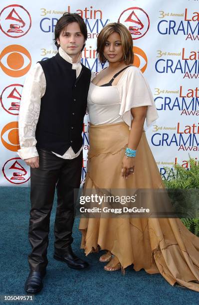 Freddy Rodriguez & wife Elsie during 3rd Annual Latin GRAMMY Awards - Arrivals at Kodak Theatre in Hollywood, California, United States.