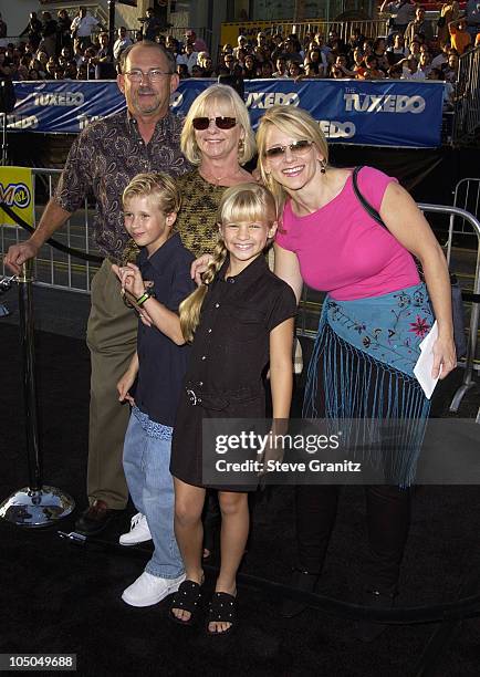 Jenna Boyd, Cayden Boyd & family during "The Tuxedo" Premiere - Los Angeles at Mann's Chinese Theatre in Hollywood, California, United States.