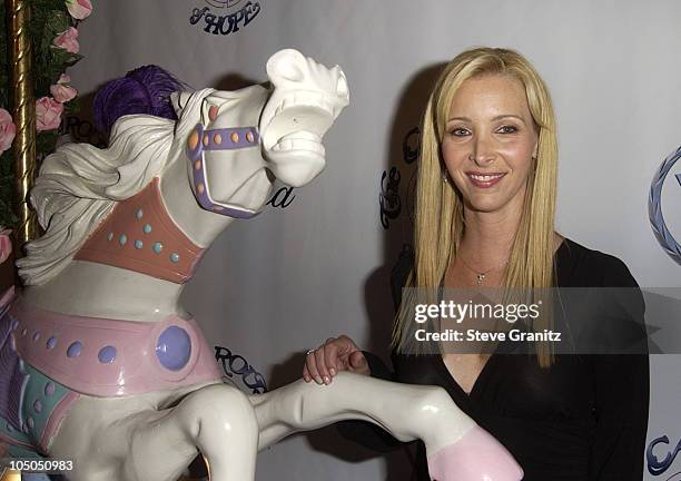 Lisa Kudrow during The 15th Carousel Of Hope Ball - VIP Reception at Beverly Hilton Hotel in Beverly Hills, California, United States.