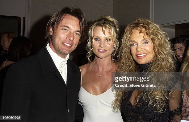 James Wilder, Nicollette Sheridan and Dyan Cannon during The 15th Carousel Of Hope Ball - VIP Reception at Beverly Hilton Hotel in Beverly Hills,...