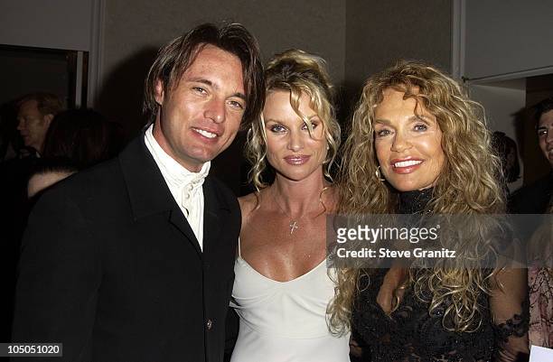 James Wilder, Nicollette Sheridan and Dyan Cannon during The 15th Carousel Of Hope Ball - VIP Reception at Beverly Hilton Hotel in Beverly Hills,...