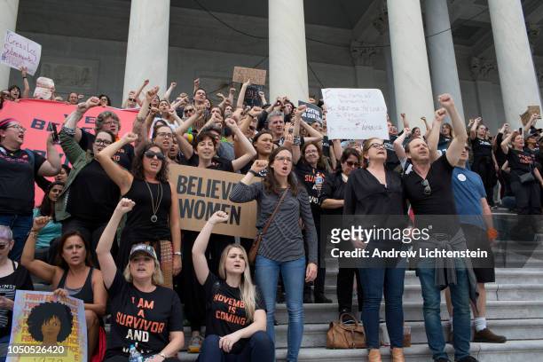 As the United States Senate prepares to vote to confirm Judge Brett Kavanaugh's nomination to the Supreme Court, citizens opposed to his nomination...