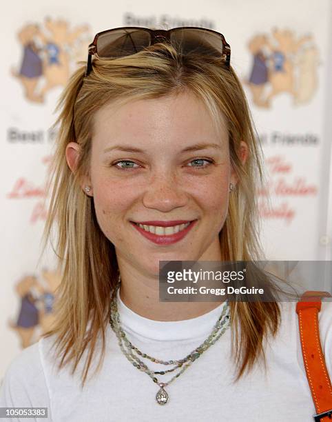 Amy Smart during The Lint Roller Party at Barker Hanger in Santa Monica, California, United States.