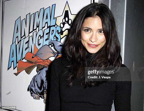 Maria-Elena Laas during "Animal Avengers" Benefit Party at Key Club in Los Angeles, California, United States.