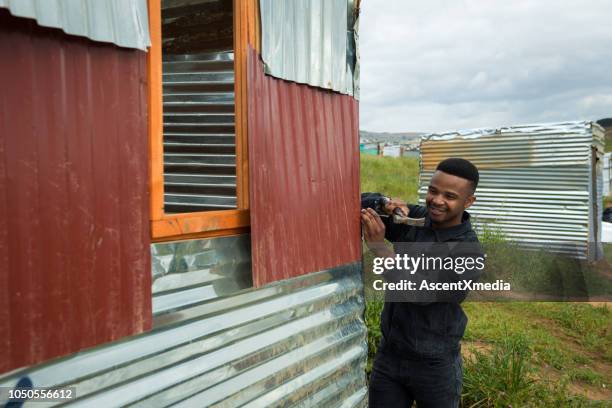 new beginnings in the townships - western cape province stock pictures, royalty-free photos & images