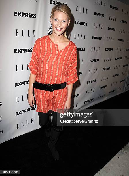 Chef Brooke Peterson attends ELLE and Express "25 At 25" at Palihouse on October 7, 2010 in West Hollywood, California.