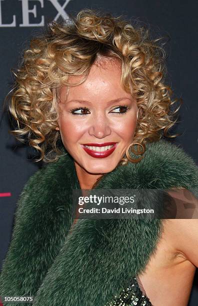 Julia Trappe attends the Los Angeles Philharmonic opening night gala to celebrate music director Gustavo Dudamel and her husband Peruvian tenor Juan...