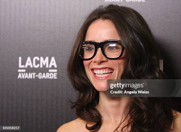 Actress Abigail Spencer arrives at the FENDI Boutique opening hosted by Chloe Sevigny and in conjunction with LACMA's Avant-Garde at FENDI Beverly...