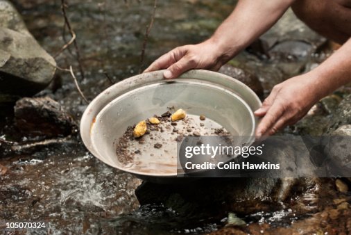 gold panning