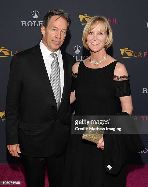 Actress Joanna Kerns and her husband Marc Appleton arrive at the Los Angeles Philharmonic Opening Night Gala at the Walt Disney Concert Hall on...