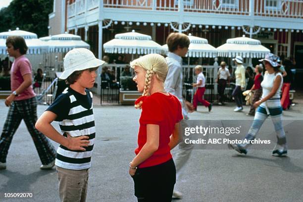 Hawaii Bound" - Airdate September 22, 1972. MIKE LOOKINLAND;SUSAN OLSEN