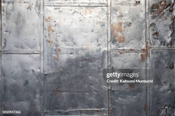 abstract steel plate texture background - corrosion foto e immagini stock