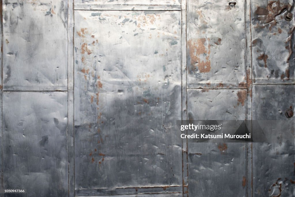 Abstract steel plate texture background